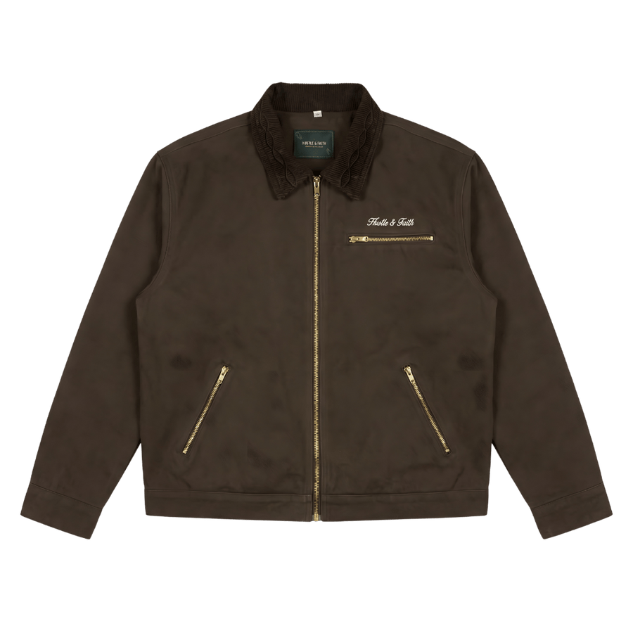 "THORN" JACKET - STONE BROWN – Bild 2