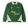 Holy Spirit knitted Sweater - Hunter Green - Hustle & Faith