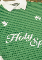 Holy Spirit knitted Sweater - Hunter Green - Hustle & Faith