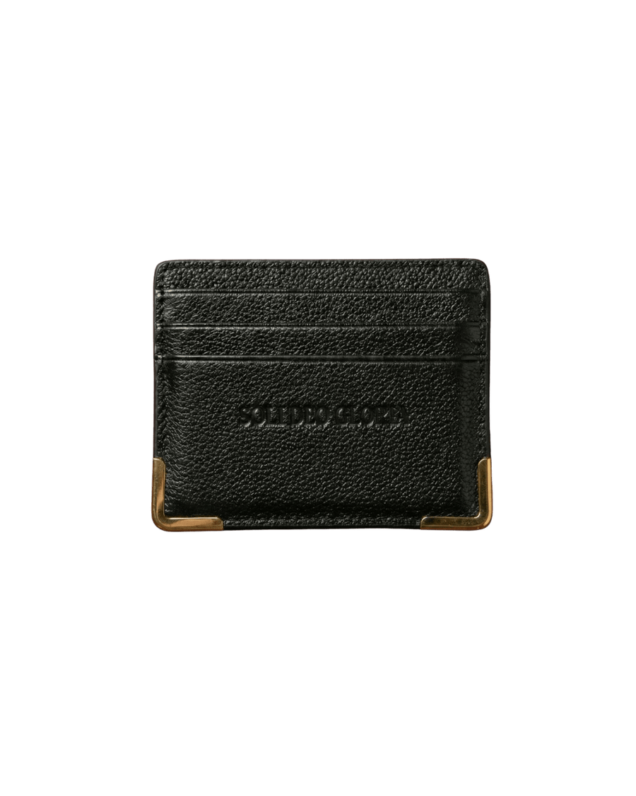 "SOLI DEO GLORIA" CARDHOLDER - BLACK – Bild 2