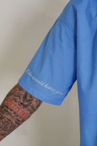 Us against the World - Summer Shirt - Hustle & Faith