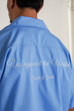 Us against the World - Summer Shirt - Hustle & Faith