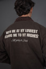 "THORN" JACKET - STONE BROWN - Hustle & Faith