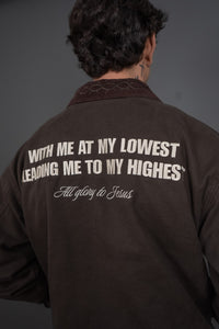"THORN" JACKET - STONE BROWN - Hustle & Faith