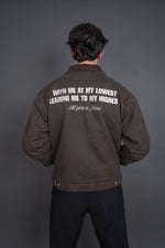"THORN" JACKET - STONE BROWN - Hustle & Faith